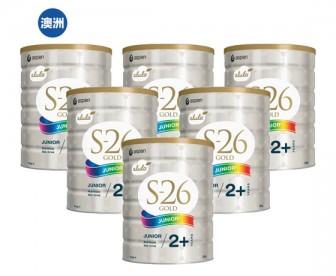 【澳洲直邮包邮】Alula 爱羽乐 S-26金装奶粉4段 6罐/箱（2岁以上儿童适用）